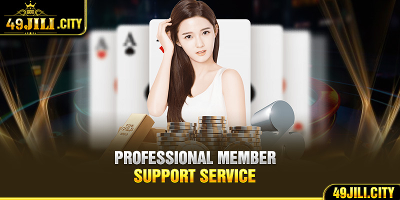 Professional member support service