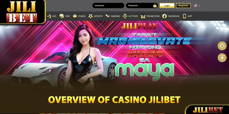 Overview of casino Jilibet